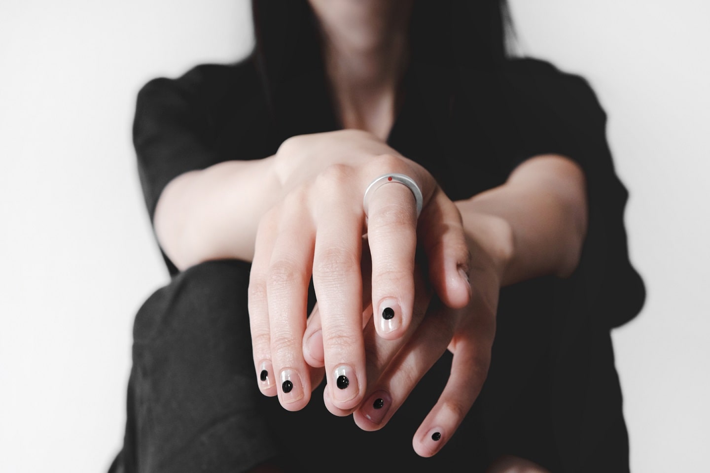 Ring «Red point»