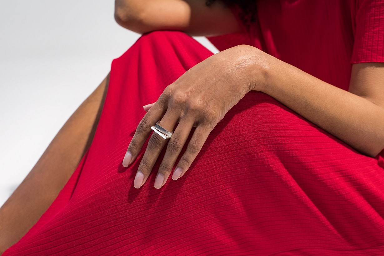 Ring "Rhombus" (5.2 mm Thickness)