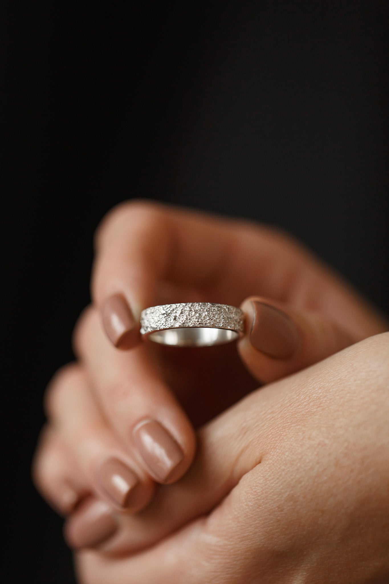 Ring "Sand" light (5 mm)