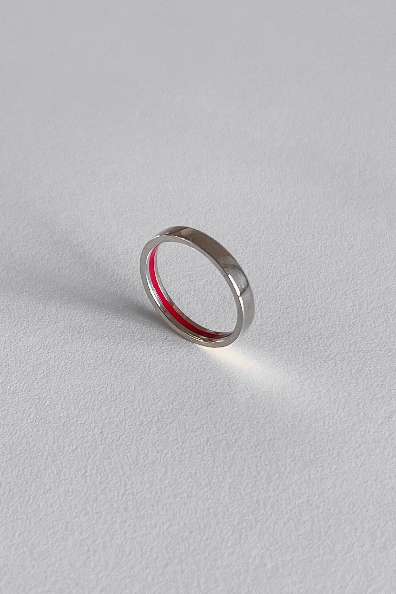 Ring "Secret Stripe" (3 mm) with enamel