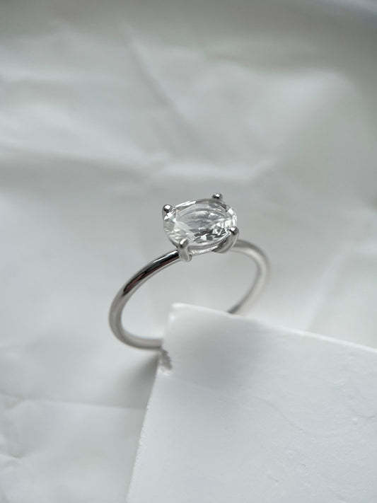 Ring "Shine" (gemstone 6*8 mm)