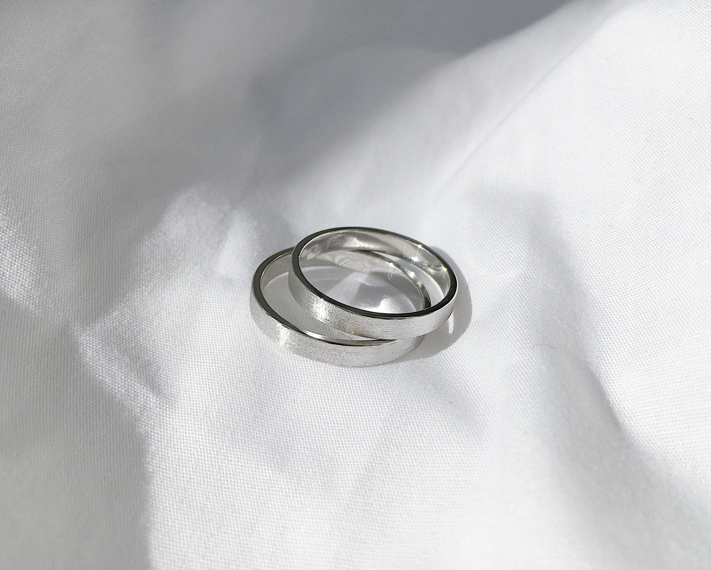 Wedding ring "Simple" (3 mm) brushed