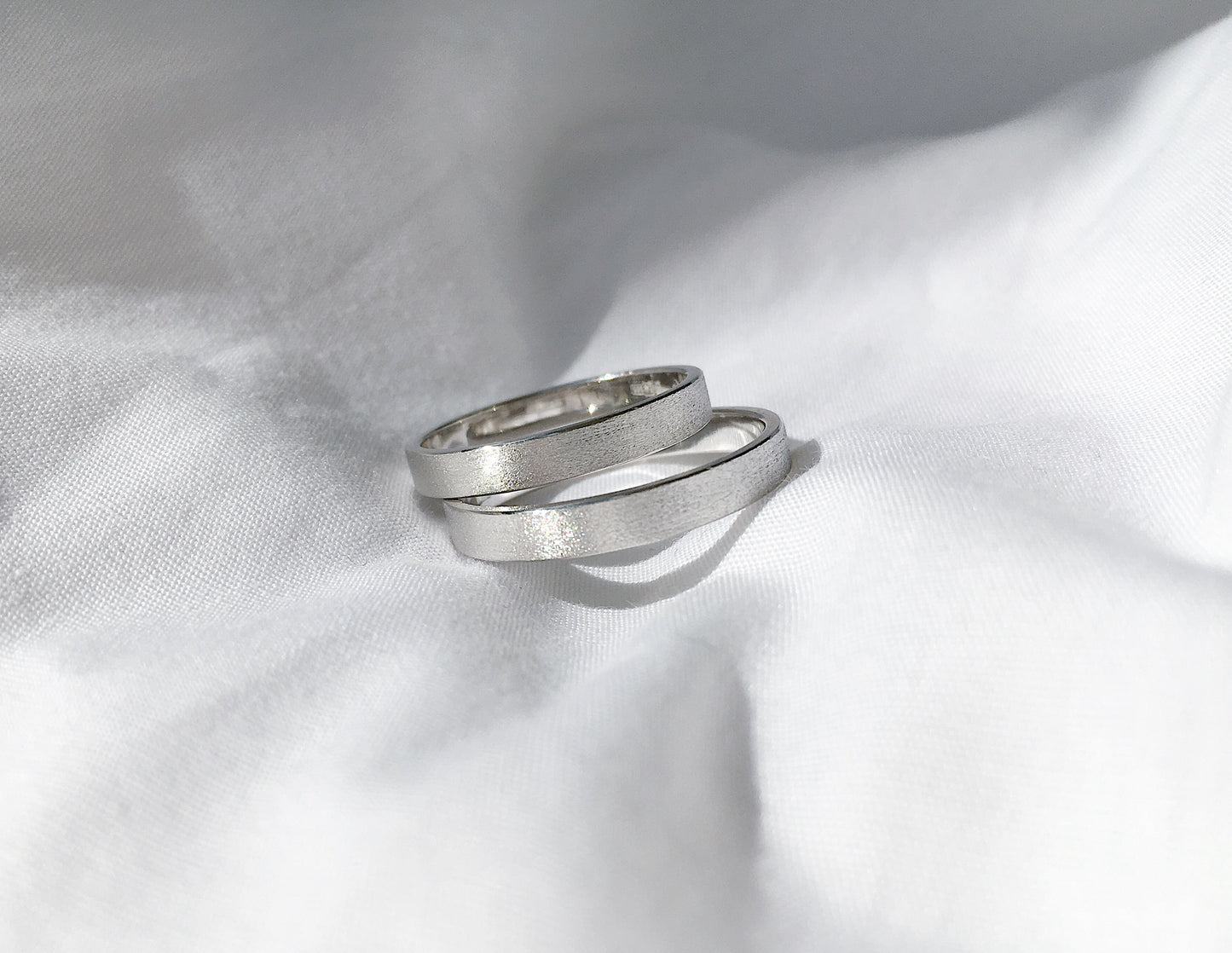 Wedding ring "Simple" (3 mm) brushed