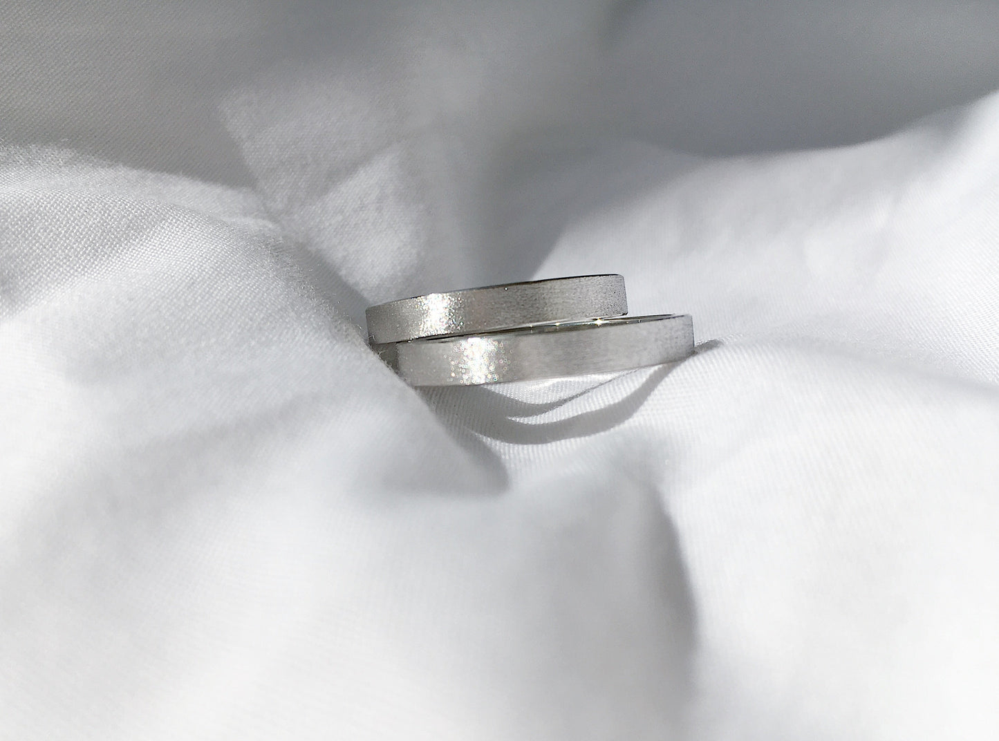 Wedding ring "Simple" (3 mm) brushed
