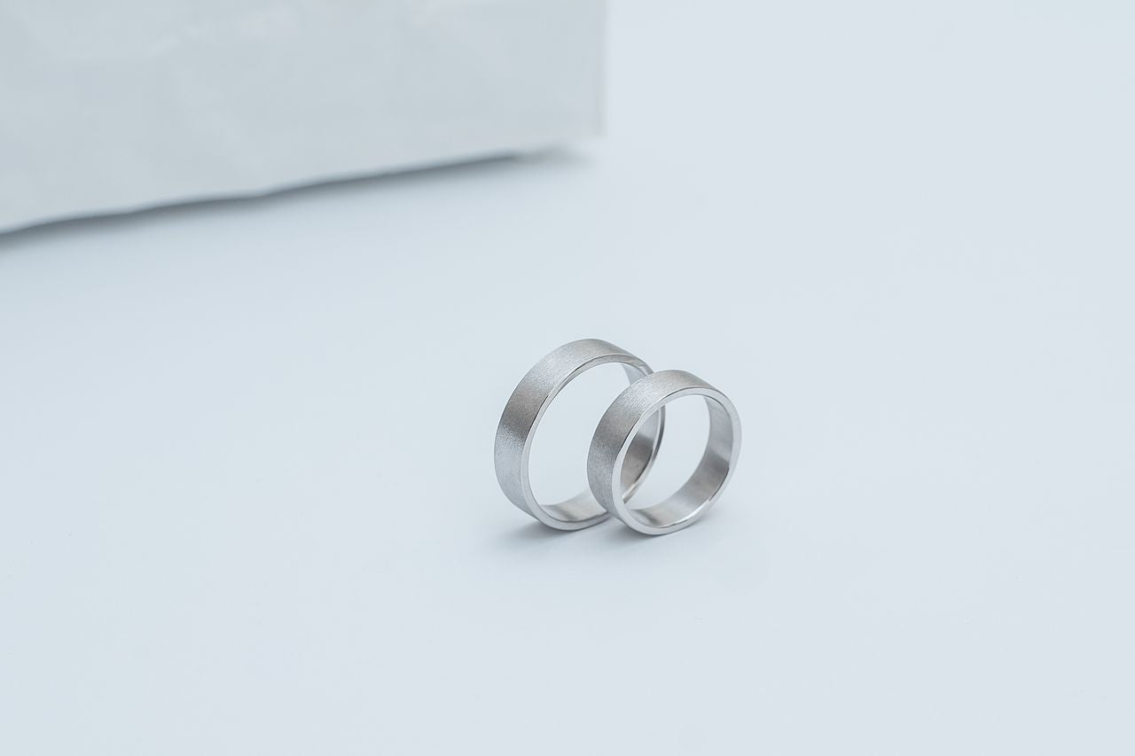 Ring "Simple" (5 mm) brushed