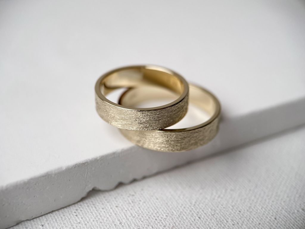 Ring "Simple" (5 mm) brushed