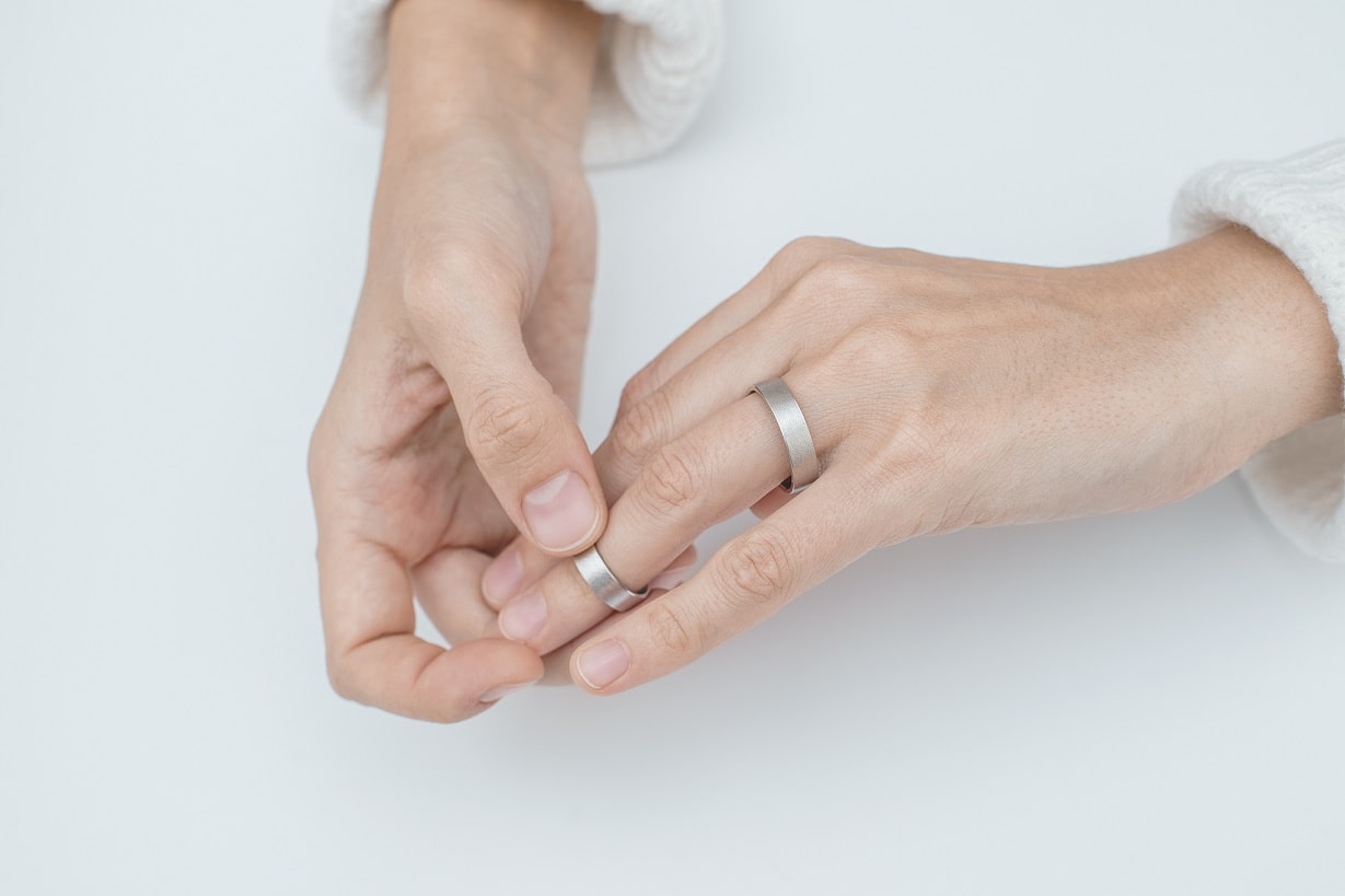 Ring "Simple" (5 mm) brushed