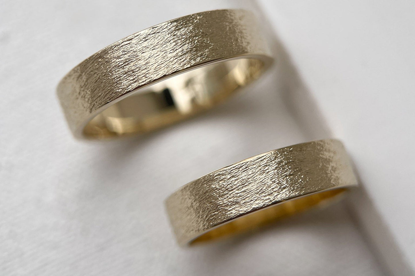 Wedding ring "Simple" (5 mm) brushed