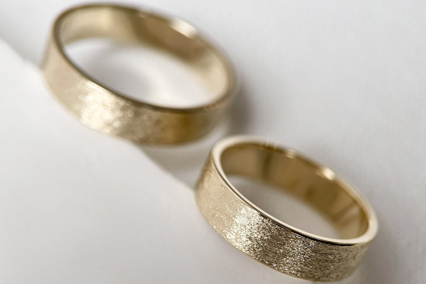 Wedding ring "Simple" (5 mm) brushed