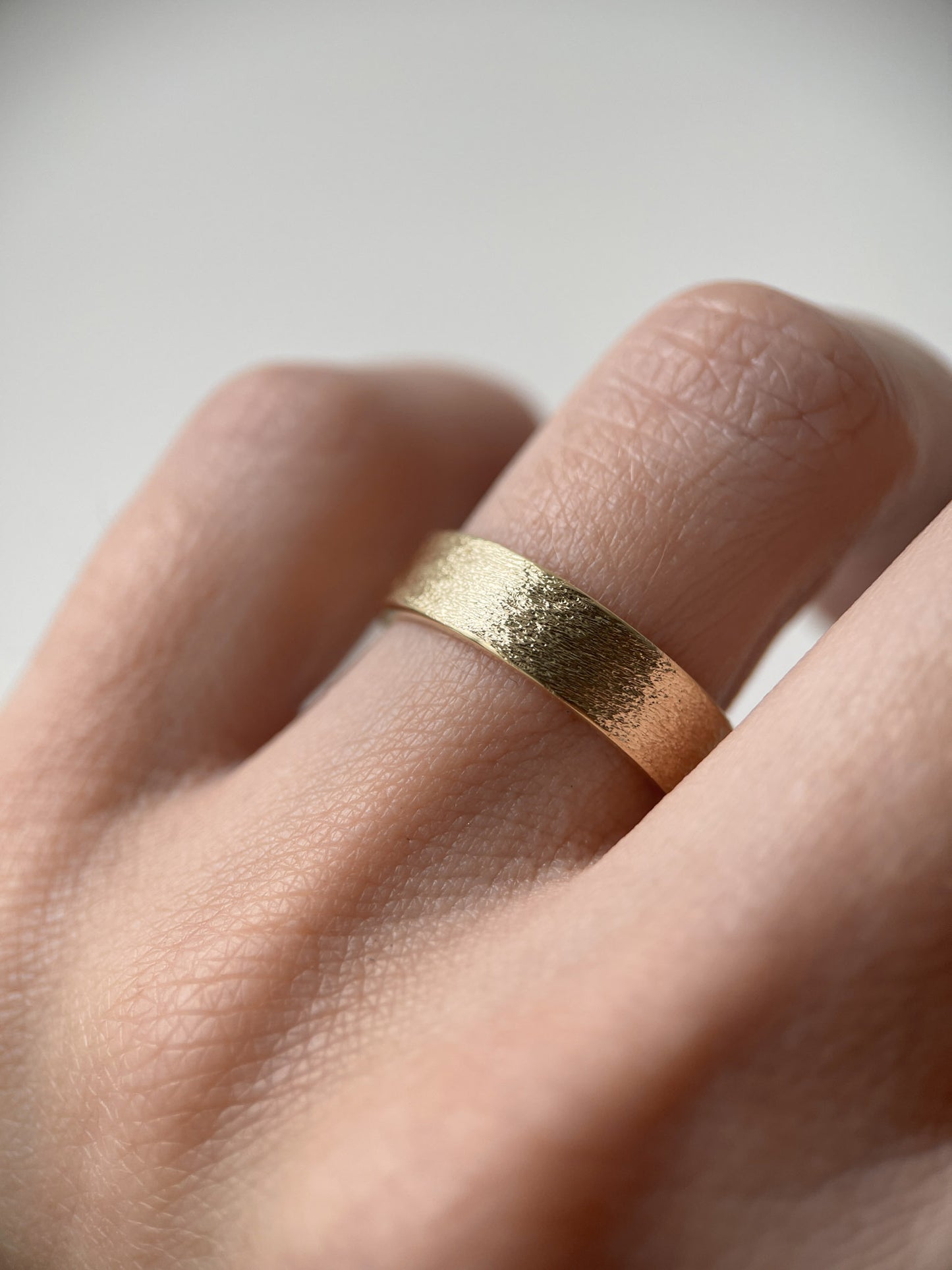 Ring "Simple" (5 mm) brushed