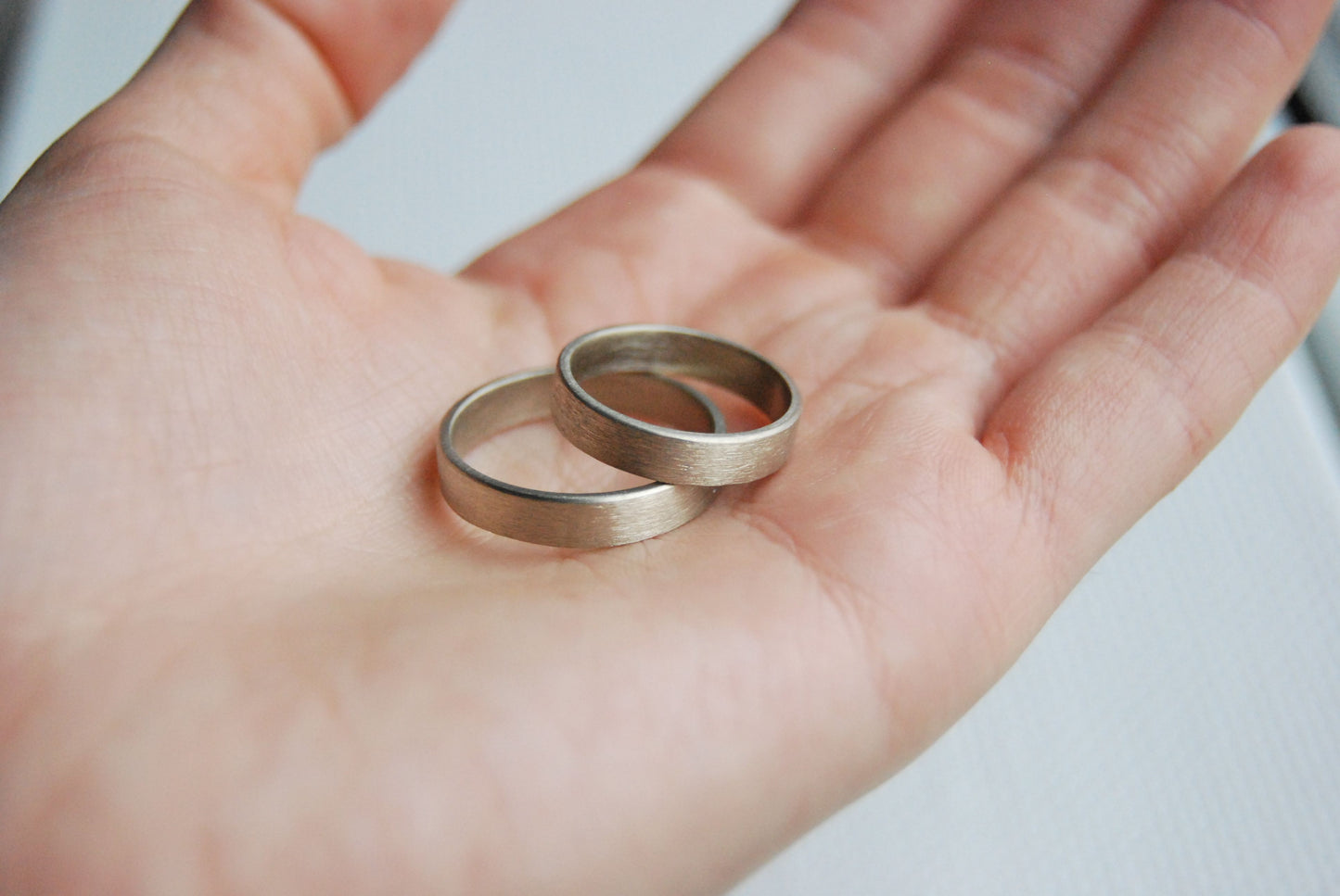 Ring "Simple" (5 mm) brushed