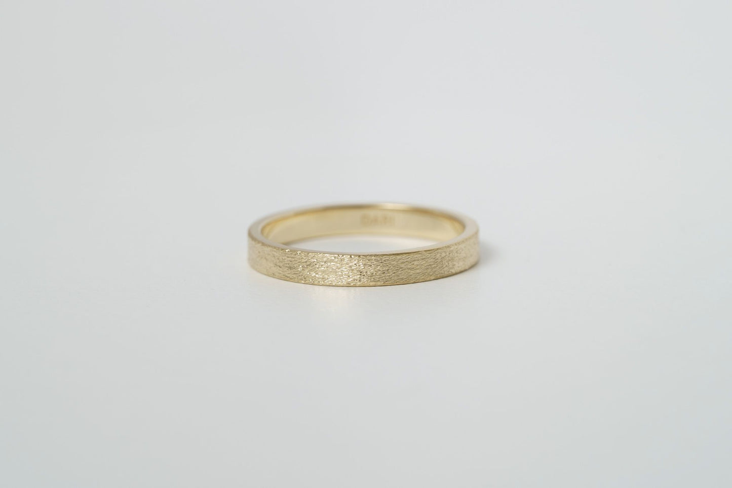 Wedding ring "Simple" (3 mm) brushed