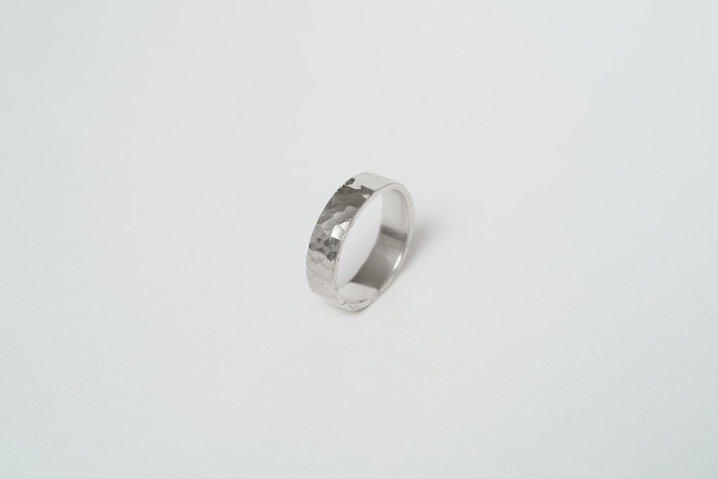 Ring "Simple" (5 mm) hammered