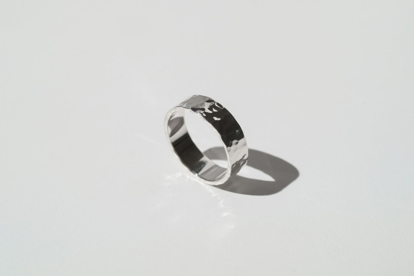 Ring "Simple" (5 mm) hammered