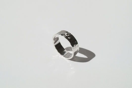 Ring "Simple" (5 mm) hammered