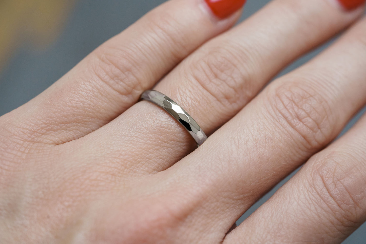 Ring "Small facets" (3 mm)