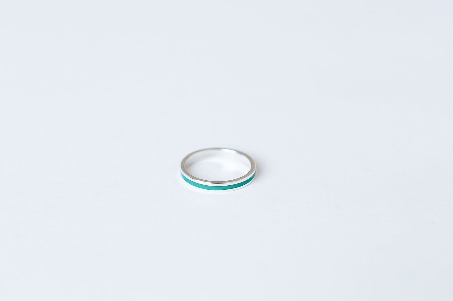 Ring "Stripe" (3 mm) with enamel (different colors to choose from)