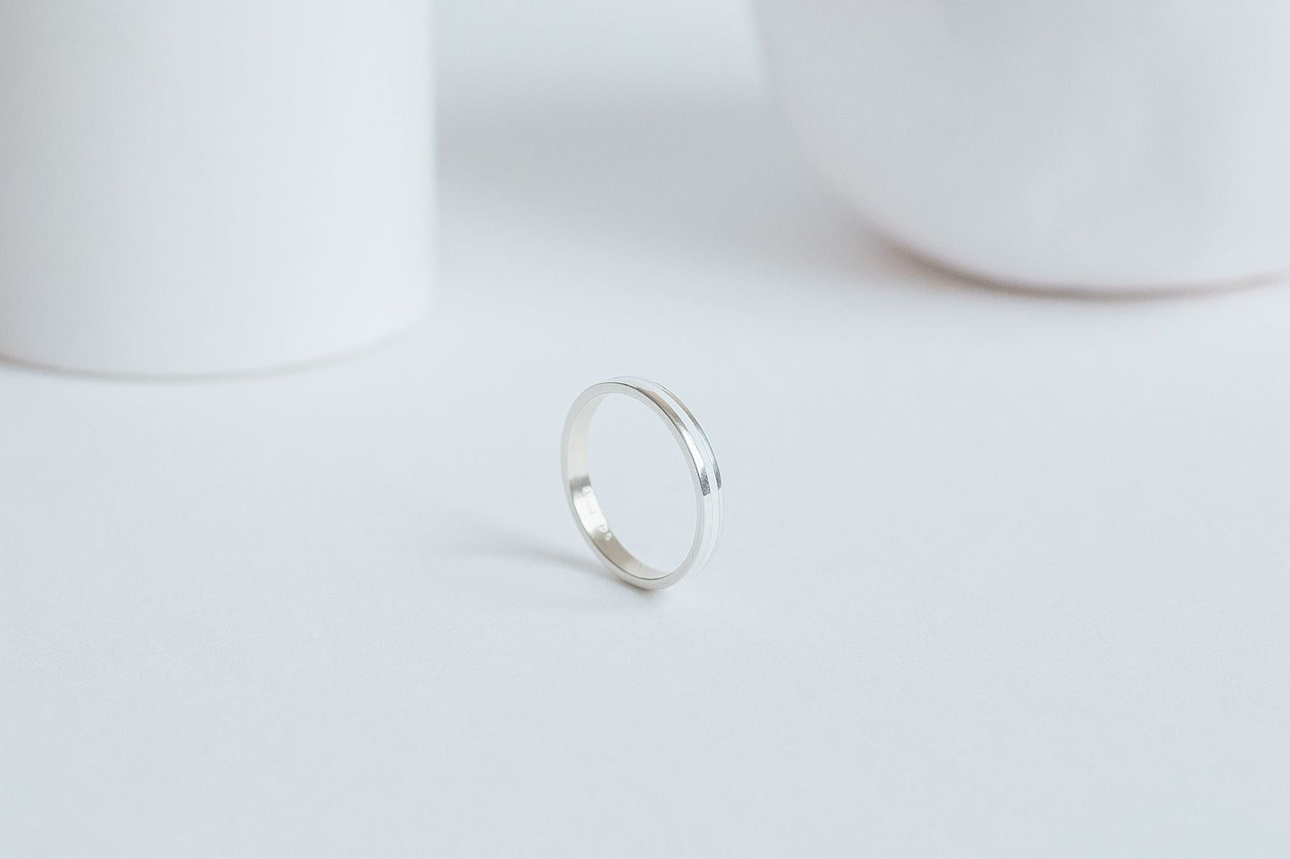 Ring "Stripe" (3 mm) with enamel