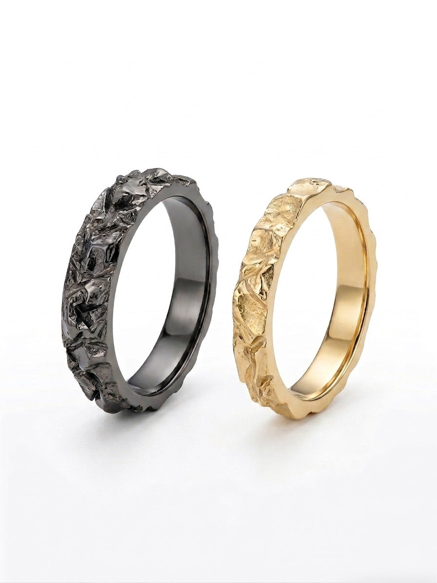 Ring "Granite rock" light (3 mm)
