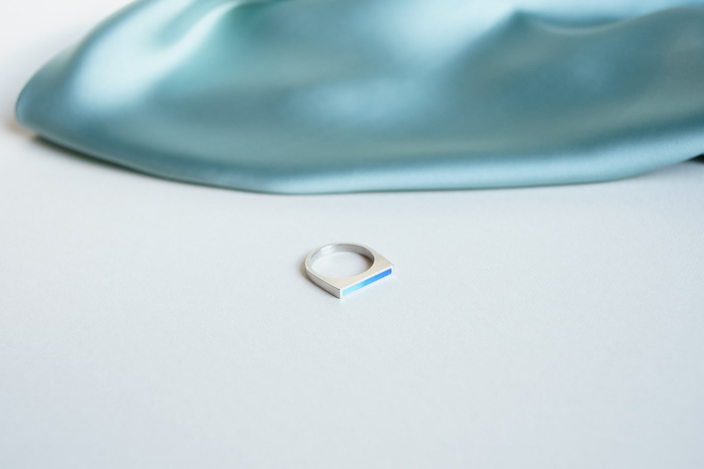 Signet ring "Northern lights"