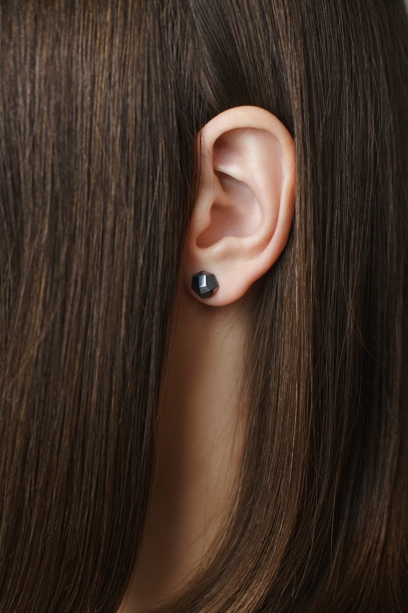 Stud earrings "Facets"