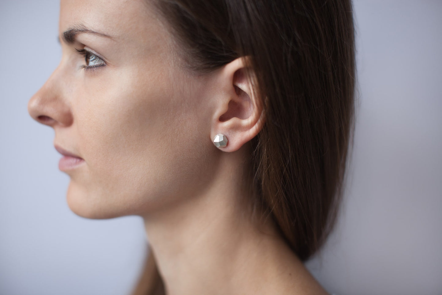 Stud earrings "Facets"