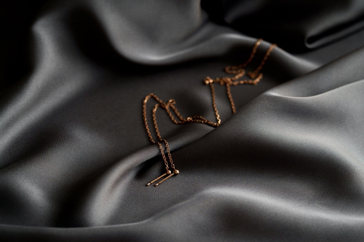 Stud earrings "Relations" (55 cm)