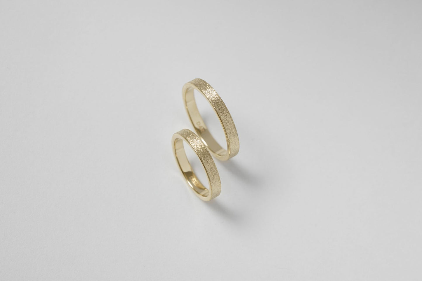 Wedding ring "Simple" (3 mm) brushed