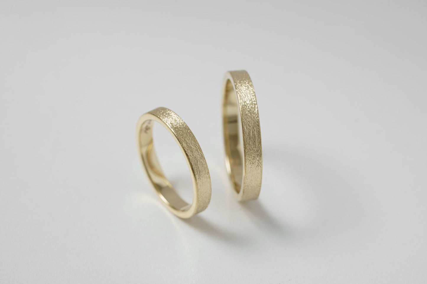 Wedding ring "Simple" (3 mm) brushed