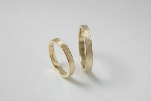 Wedding ring "Simple" (3 mm) brushed