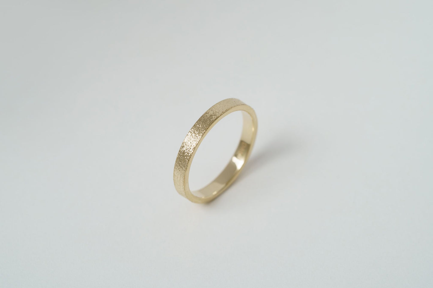 Wedding ring "Simple" (3 mm) brushed