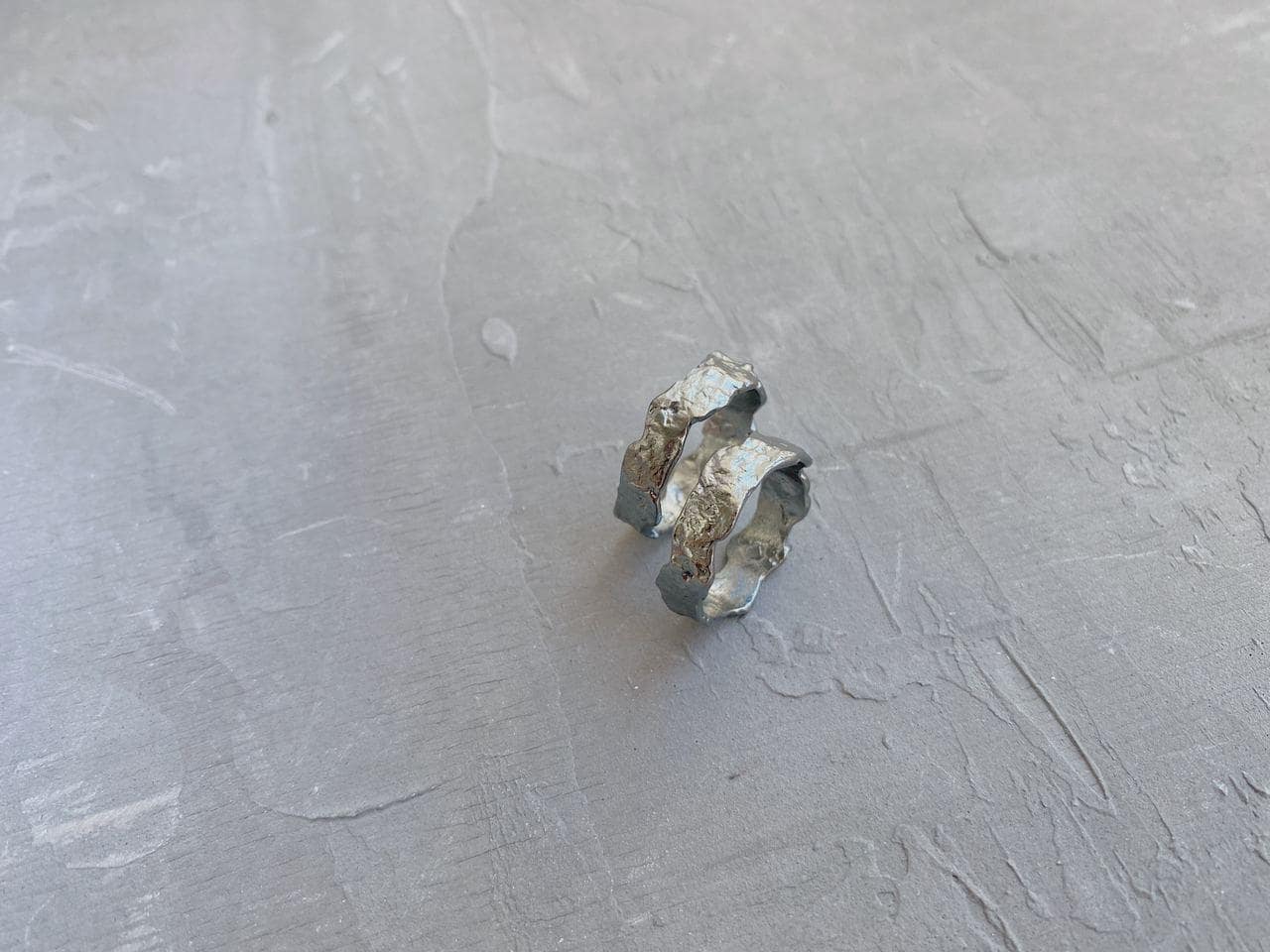 Wedding ring "Light Asteroid" (6 mm)