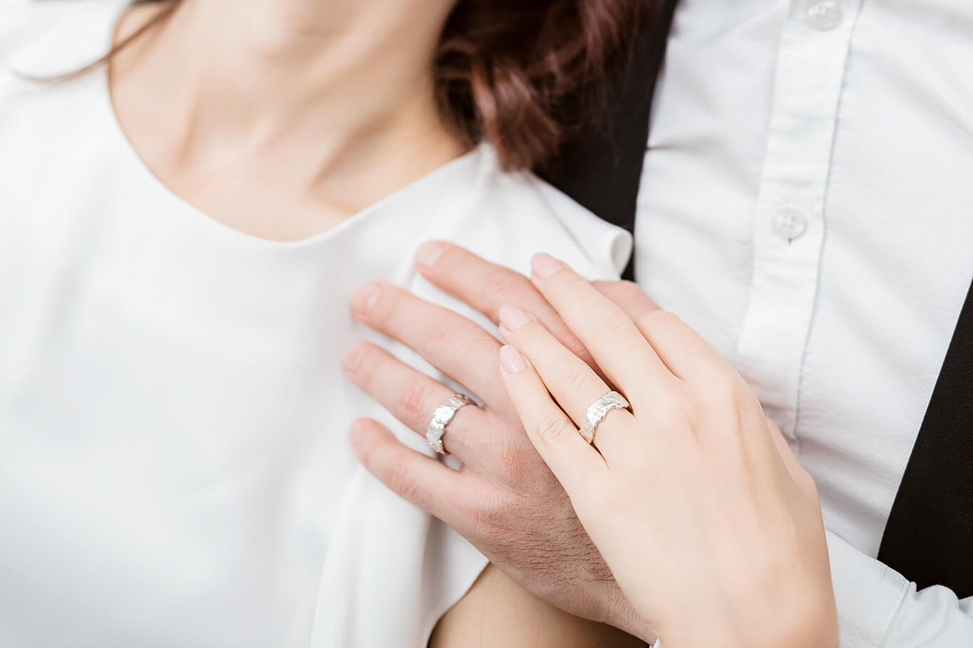 Wedding ring "Light Asteroid" (6 mm)