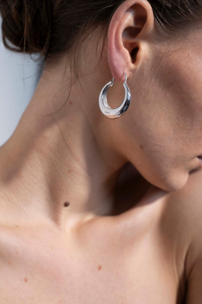 Earrings "Blown" (30 mm)