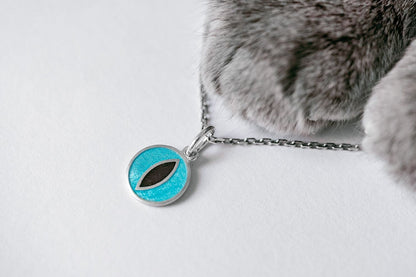 Bracelet "Cat’s Eye" (11 mm) with enamel