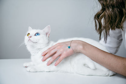 Bracelet "Cat’s Eye" (9 mm) with enamel