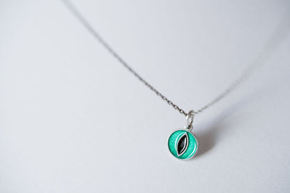 Bracelet "Cat’s Eye" (9 mm) with enamel
