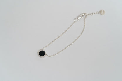 Bracelet "Circle" (8 mm) with enamel