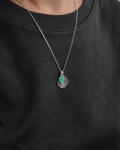 Pendant "The Power of My Forest - From Inside" (17 mm)