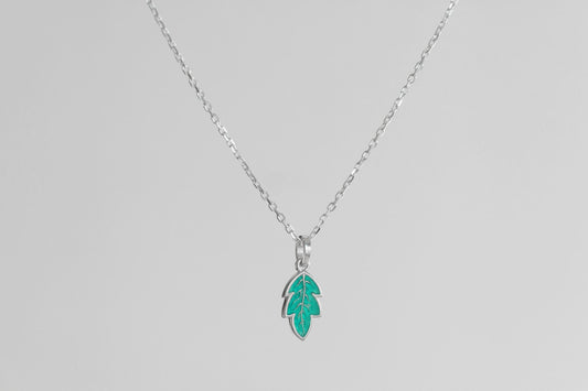 Pendant on the neck "Breath of my forest"