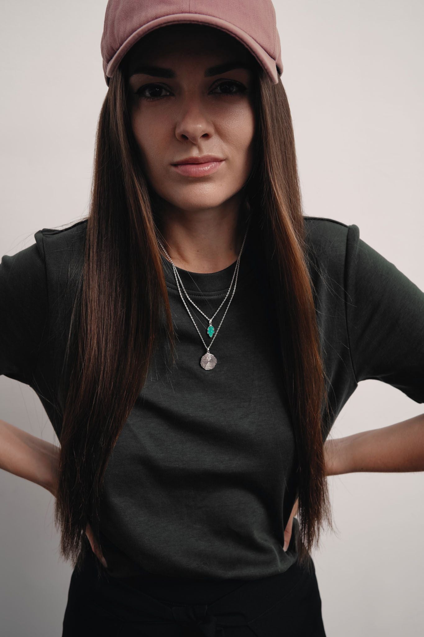 Pendant on the neck "Breath of my forest"