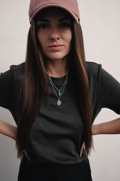 Pendant on the neck "Breath of my forest"