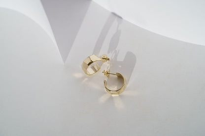 Congo earrings "Large facets"