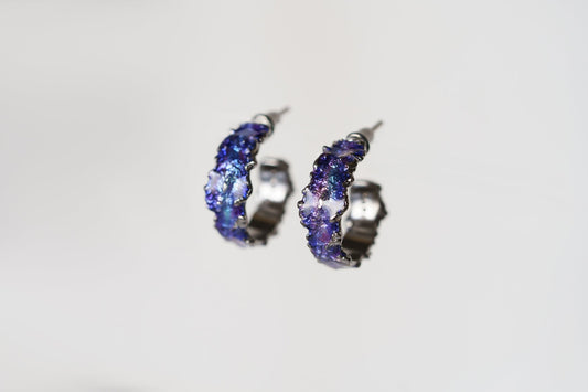 Congo earrings "Universe" (6/20 mm)