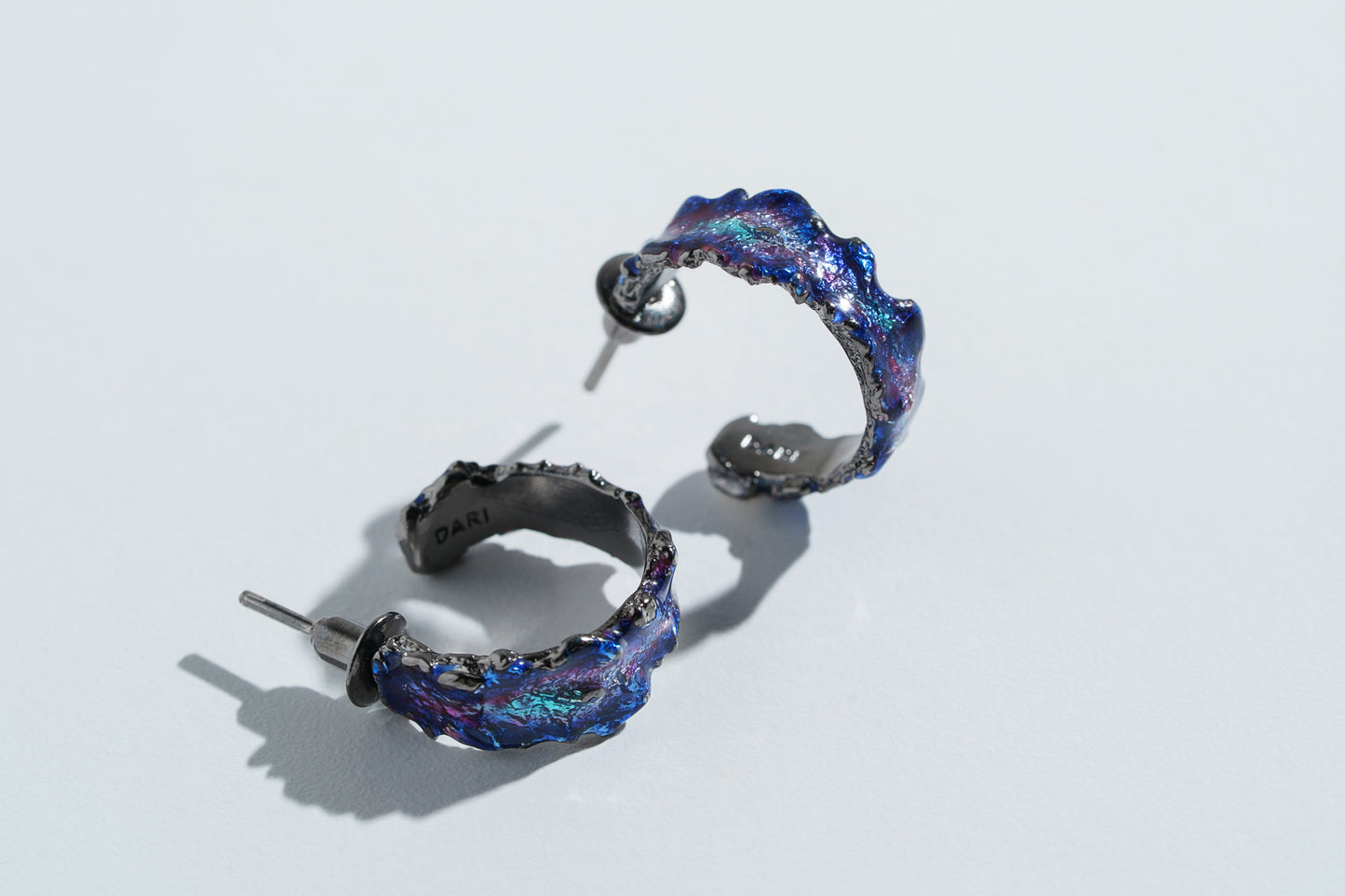 Congo earrings "Universe" (6/20 mm)