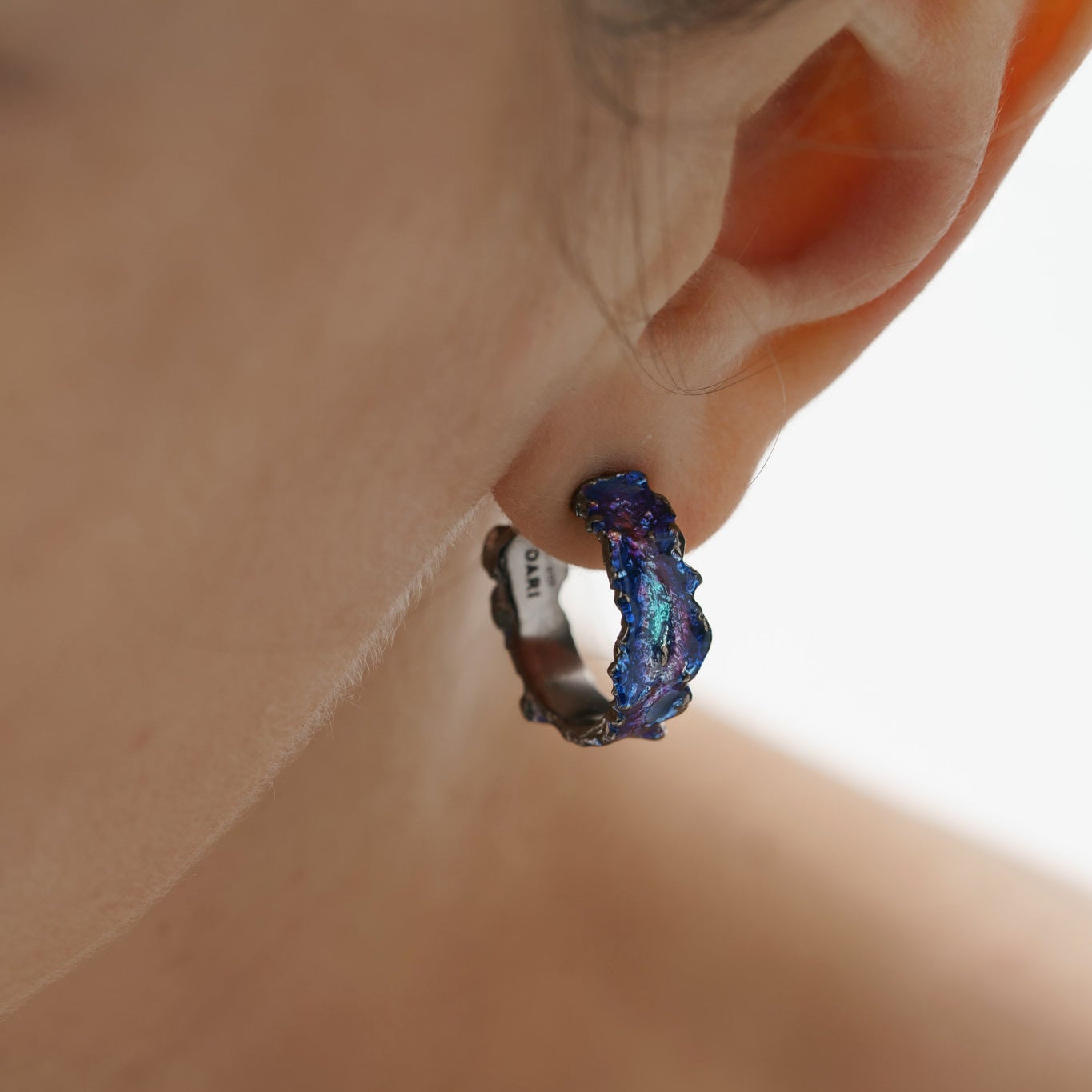 Congo earrings "Universe" (6/20 mm)