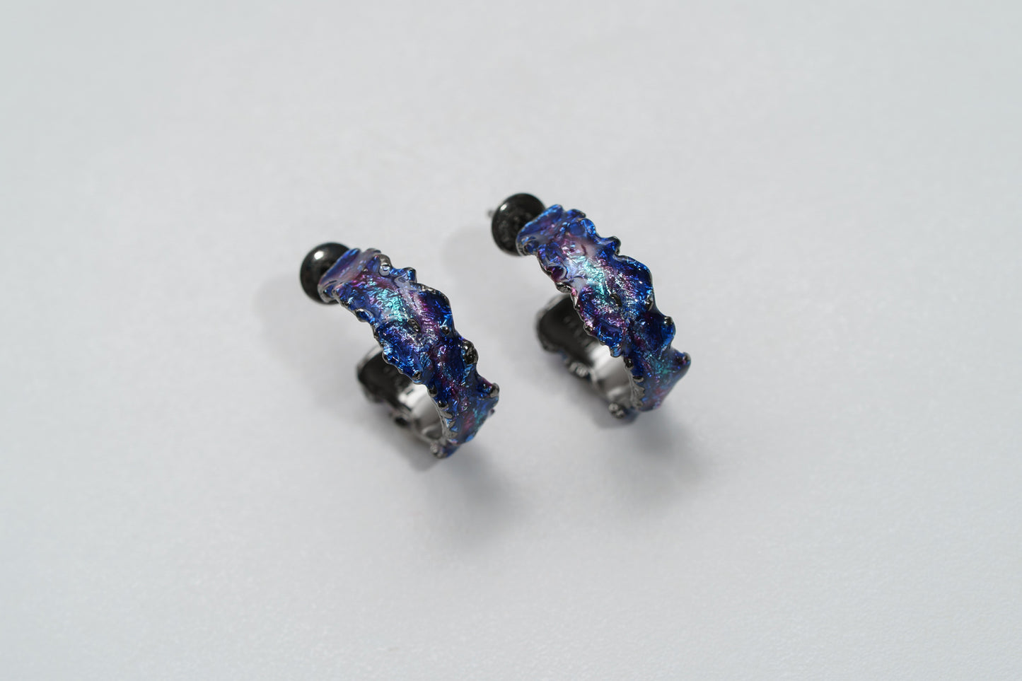 Congo earrings "Universe" (6/20 mm)