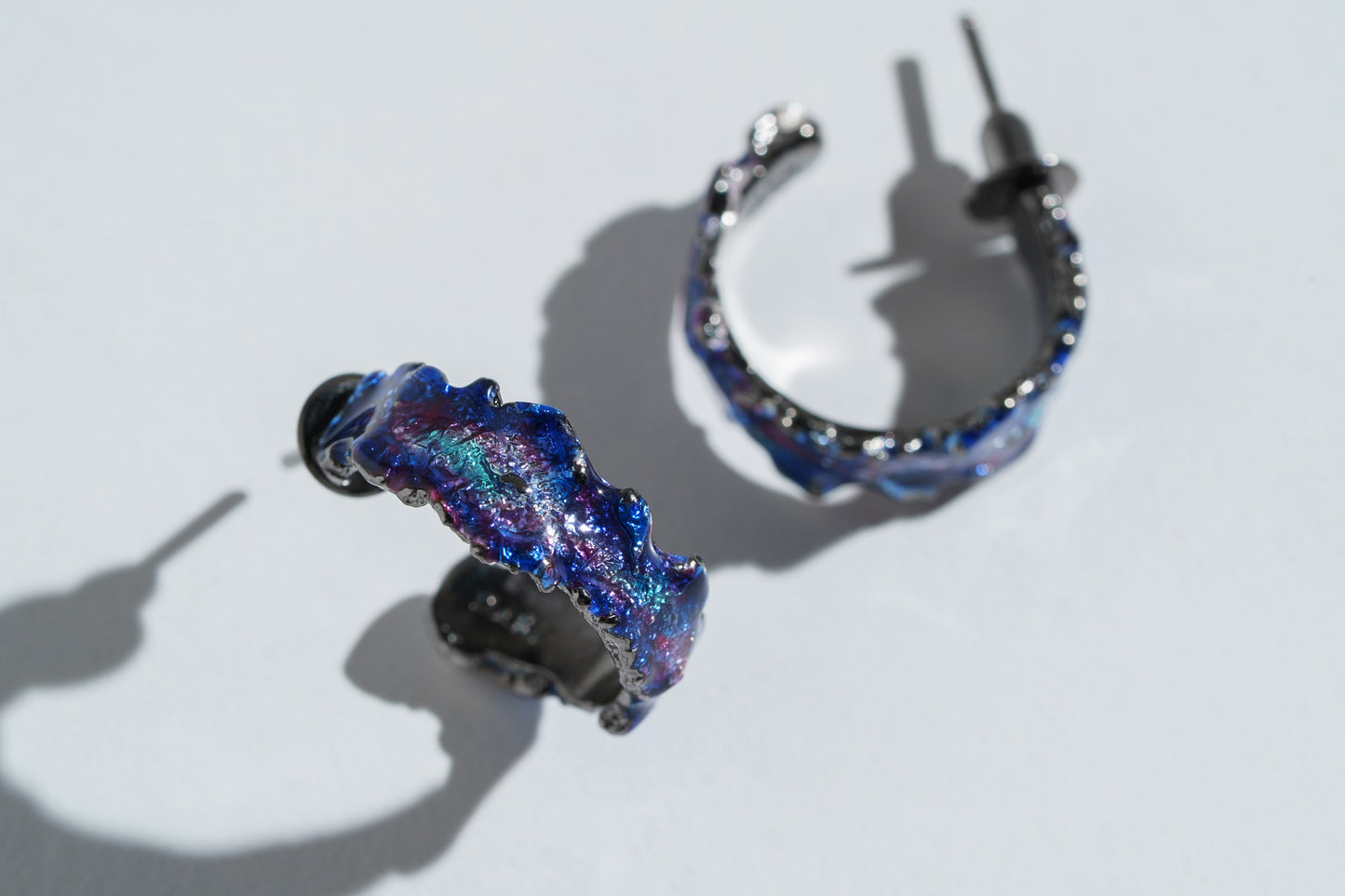 Congo earrings "Universe" (6/20 mm)
