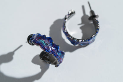 Congo earrings "Universe" (6/20 mm)