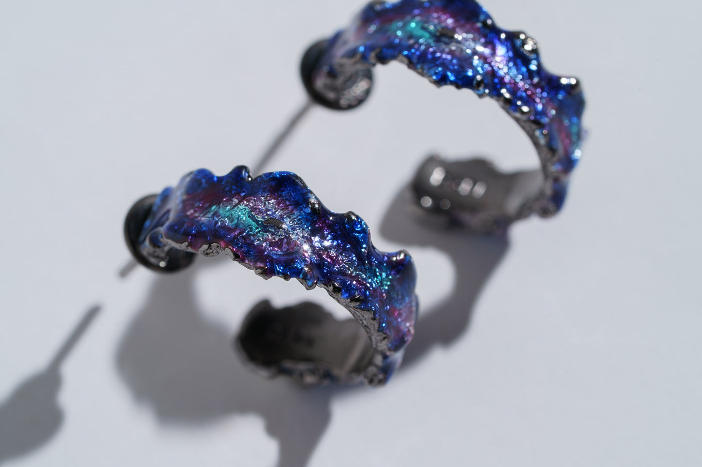 Congo earrings "Universe" (6/20 mm)